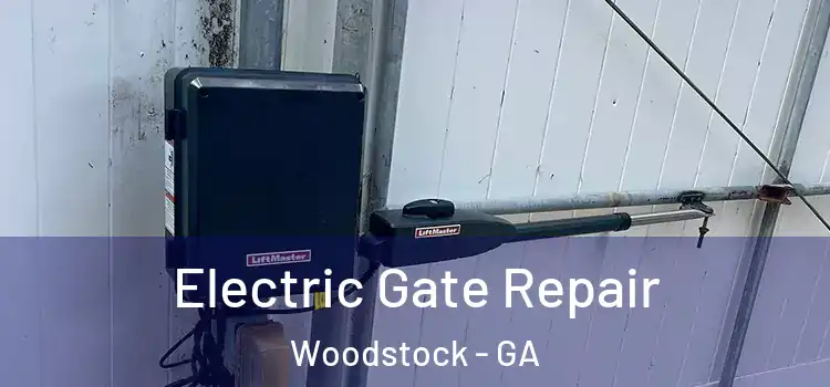 Electric Gate Repair Woodstock - GA